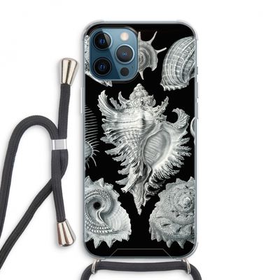 Haeckel Prosobranchia: iPhone 12 Pro Max Transparant Hoesje met koord