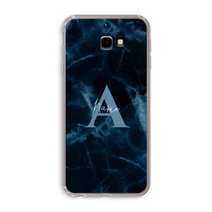 Midnight Marble: Samsung Galaxy J4 Plus Transparant Hoesje