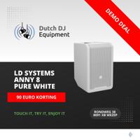 LD Systems B-stock ANNY 8 accu speaker Pure white