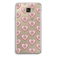 Chicks before dicks: Samsung Galaxy A5 (2016) Transparant Hoesje