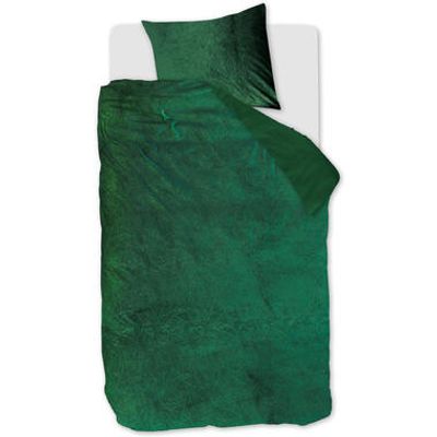 At Home by Beddinghouse dekbedovertrek Plants - groen - 140x200/220 cm