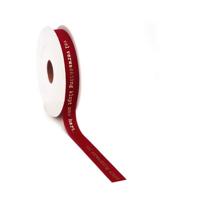 Vellu Vol verwachting ... lint rood 5mm x 15 meter