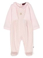 Aigner Kids pyjama à motif monogrammé - Rose