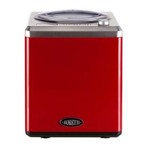 Boretti Gelatiera Compressie-ijsmachine 2 l Grijs, Rood 180 W