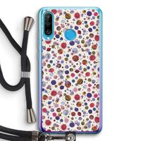 Planets Space: Huawei P30 Lite Transparant Hoesje met koord