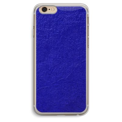 Majorelle Blue: iPhone 6 Plus / 6S Plus Transparant Hoesje