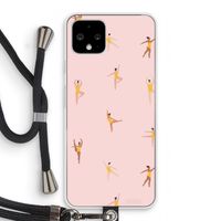 Dans #2: Pixel 4 Transparant Hoesje met koord