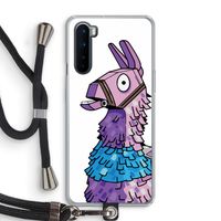Lama: OnePlus Nord Transparant Hoesje met koord