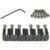 Graph Tech PS 8002 00 String Saver Saddles 3+3 ST-Style Elite Zadel Set (6 stuks) Graph Tech PS 8002 00 String Saver Saddles 3+3 ST-Style Elite Zadel Set (6 stuks)