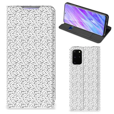 Samsung Galaxy S20 Plus | Hoesje met Magneet | Stripes Dots