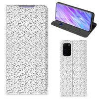 Samsung Galaxy S20 Plus | Hoesje met Magneet | Stripes Dots