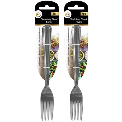 DID Vorken - 16x st - 19 cm - RVS - diner bestek - tafelvorken