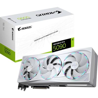 Gigabyte Nvidia GeForce RTX 5090 Videokaart 32 GB GDDR7-VRAM PCIe HDMI, DisplayPort