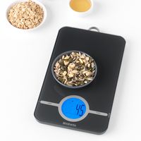 Brabantia Tasty+ Zwart Aanrecht Vierkant Elektronische keukenweegschaal - thumbnail