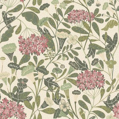 Dutch Wallcoverings Lina - Hybbe Light - Lilac