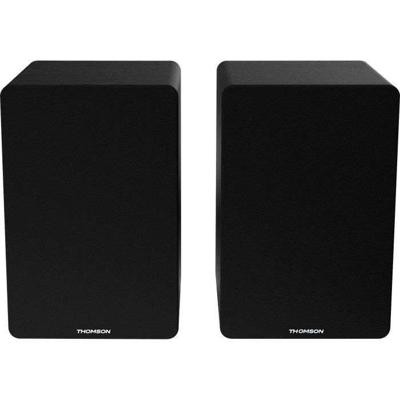 Set van twee speakers - THOMSON - WS400DUO - 2x 7,5W - Zwart