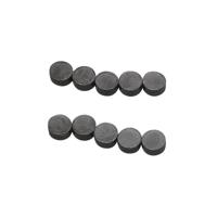 Rayher hobby magneten - 50x - rond - knutsel/koelkast magneten - 8 x 4 mm
