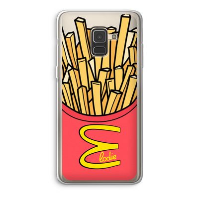 McElodie: Samsung Galaxy A8 (2018) Transparant Hoesje