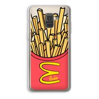 McElodie: Samsung Galaxy A8 (2018) Transparant Hoesje