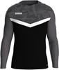 JAKO 8824 Sweater Iconic - Zwart/Antraciet - L