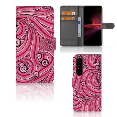 Sony Xperia 1 III Hoesje Swirl Pink