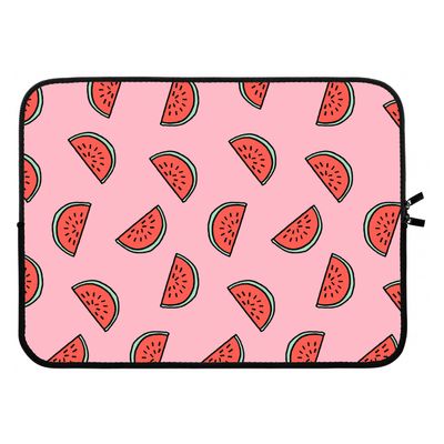 Watermeloen: Laptop sleeve 15 inch