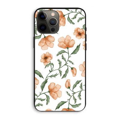 Peachy flowers: iPhone 12 Pro Max Biologisch afbreekbaar hoesje