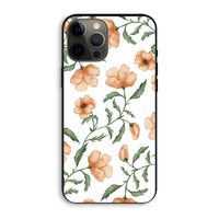 Peachy flowers: iPhone 12 Pro Max Biologisch afbreekbaar hoesje