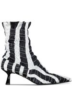 Amy Crookes bottes Marthe 60 mm - Noir