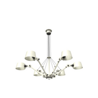 Tonone Bolt Chandelier Kroonluchter - Creme - thumbnail