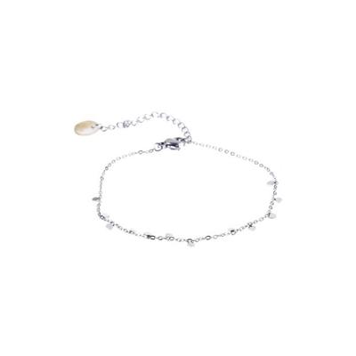 Go Dutch Label Armband met Kleine Muntjes Zilver