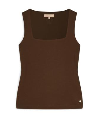 Josh V Linde Jv-2507-1109 Tops En Singlets 584 Dark Brown