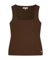 Josh V Linde Jv-2507-1109 Tops En Singlets 584 Dark Brown