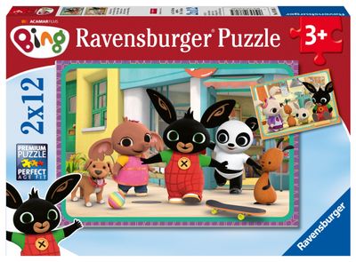 Ravensburger puzzel Bing&apos;s avontuur 2x12 stukjes