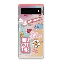 Positivity: Google Pixel 6 Transparant Hoesje