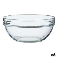 Saladekom Luminarc Transparant Glas (23 x 11 cm) (6 Stuks)