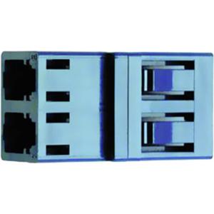 Telegärtner J08071A0000 Connector voor glasvezelkabels Blauw 1 stuk(s)