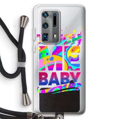Touch Me: Huawei P40 Pro Plus Transparant Hoesje met koord