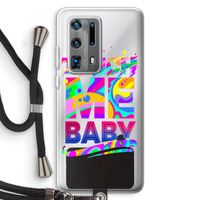 Touch Me: Huawei P40 Pro Plus Transparant Hoesje met koord