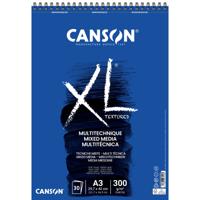 Mixed mediapapier canson xl textured 300gr a3 wit