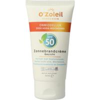 O&apos;Zoleil Zonnebrandcreme gezicht SPF50