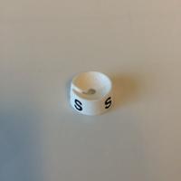 MB wit/zwart S voor op kledinghanger