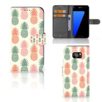 Samsung Galaxy S7 Edge | Book Cover | Ananas