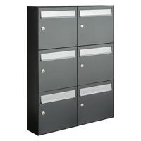 Allux Flow Set 2-Breed, 3-Hoog Antraciet - 40040065_2x3