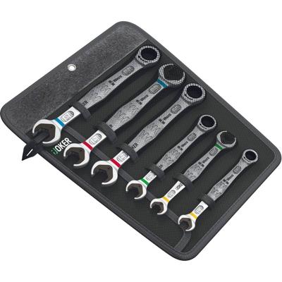 Wera 05020022001 Joker Steek-ringratelsleutelset 6-delig Sleutelbreedte (metrisch) 8 - 32 mm