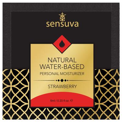Glijmiddel Sensuva Aardbei 6 ml
