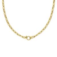 14k Geelgouden Paperclip Collier 5,8 mm - 45 cm met Groot Veerslot
