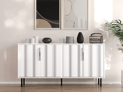 Dressoir CLARO 4 deuren wit