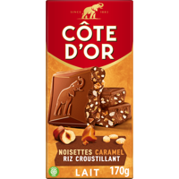 Cote D&apos;or Melk Hazelnoot Chocolade Reep 170g bij Jumbo