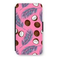 Kokosnoot roze: iPhone 11 Pro Max Flip Hoesje